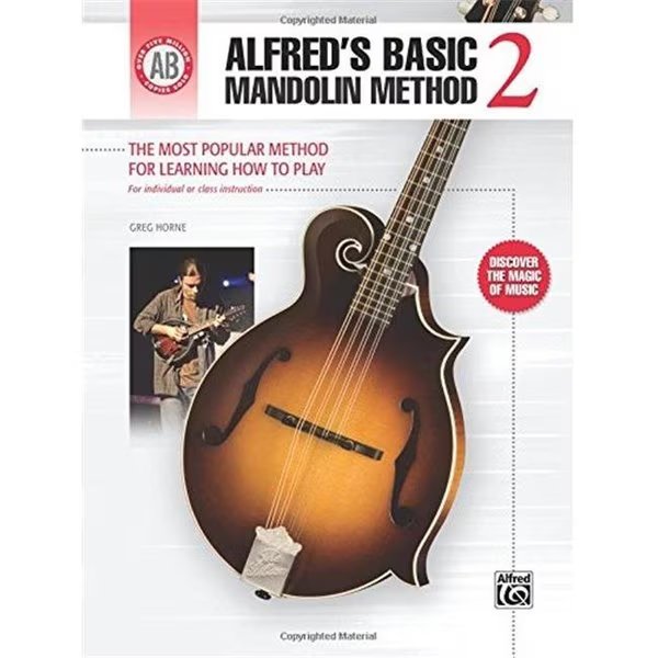 Alfred Music 00-40946 Basic Mandolin Method 2 Book, Alfred Music, Mfr#: 00-40946